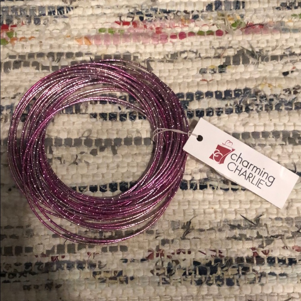 Pink Bracelets from Charming Charlie’s